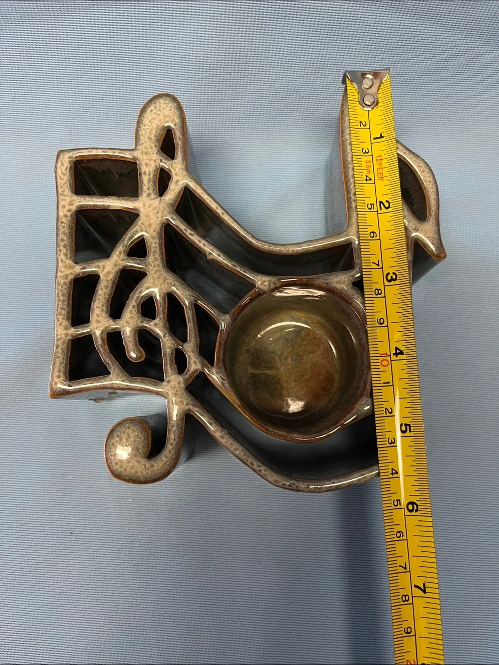 Music Note Candle Holder